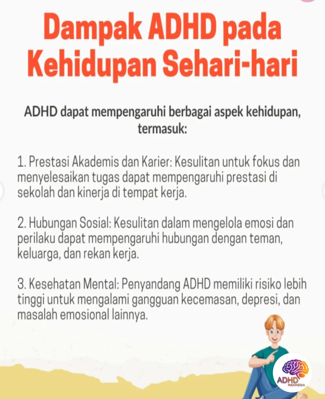 ADHD dan Hubungan Sosial Anak di Lingkungan Sekolah di Kota Mataram