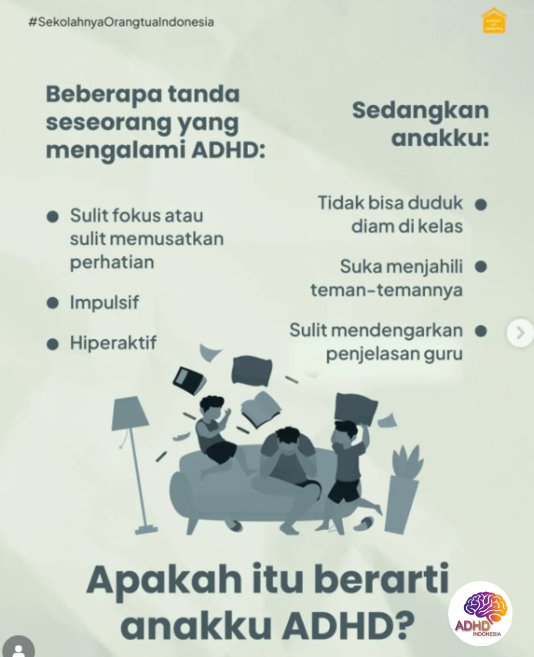 Ciri dan Gejala ADHD pada Anak Usia Dini di Kota Mataram