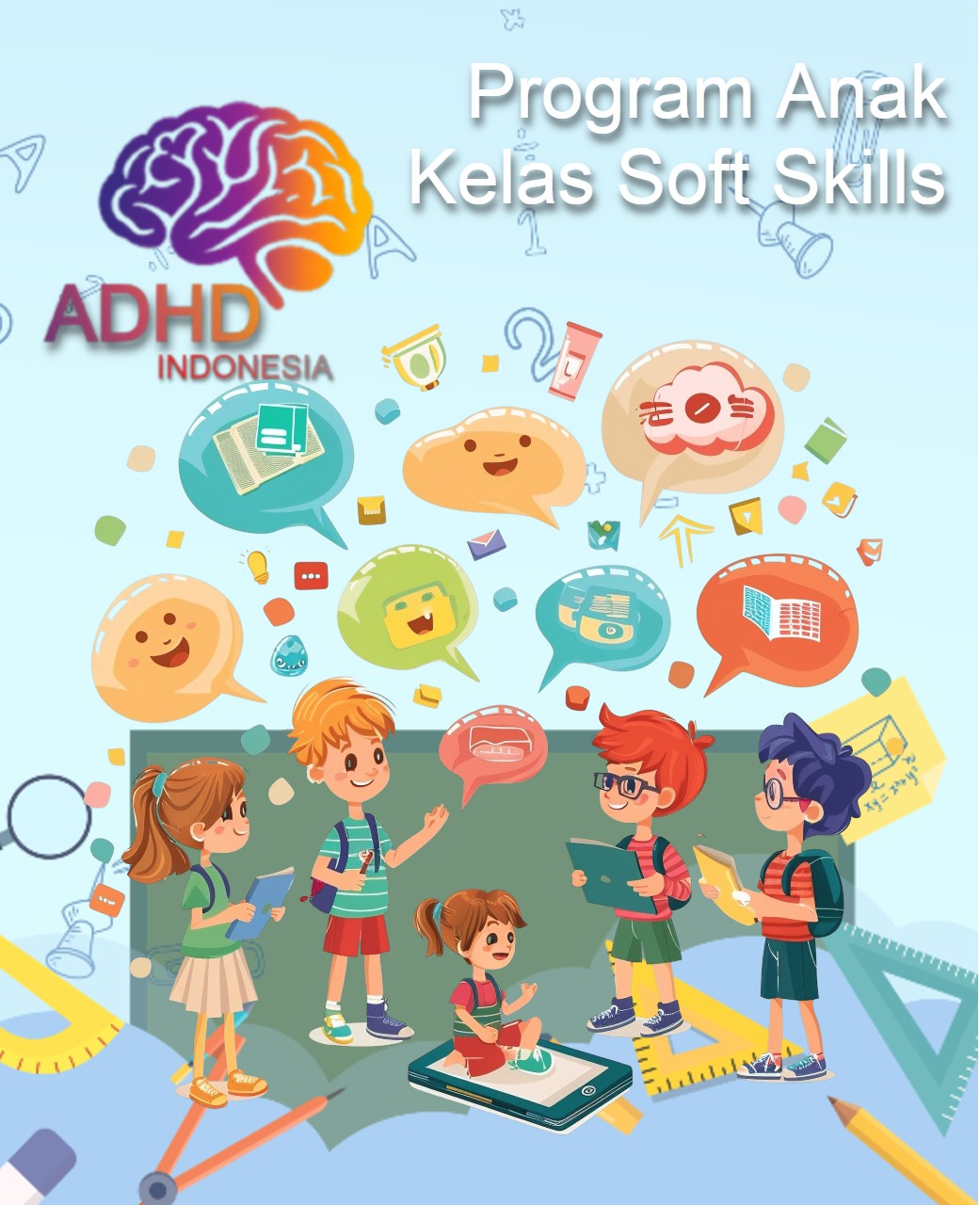 Program ADHD Indonesia Kota Mataram Kelas Soft Skills Anak ADHD